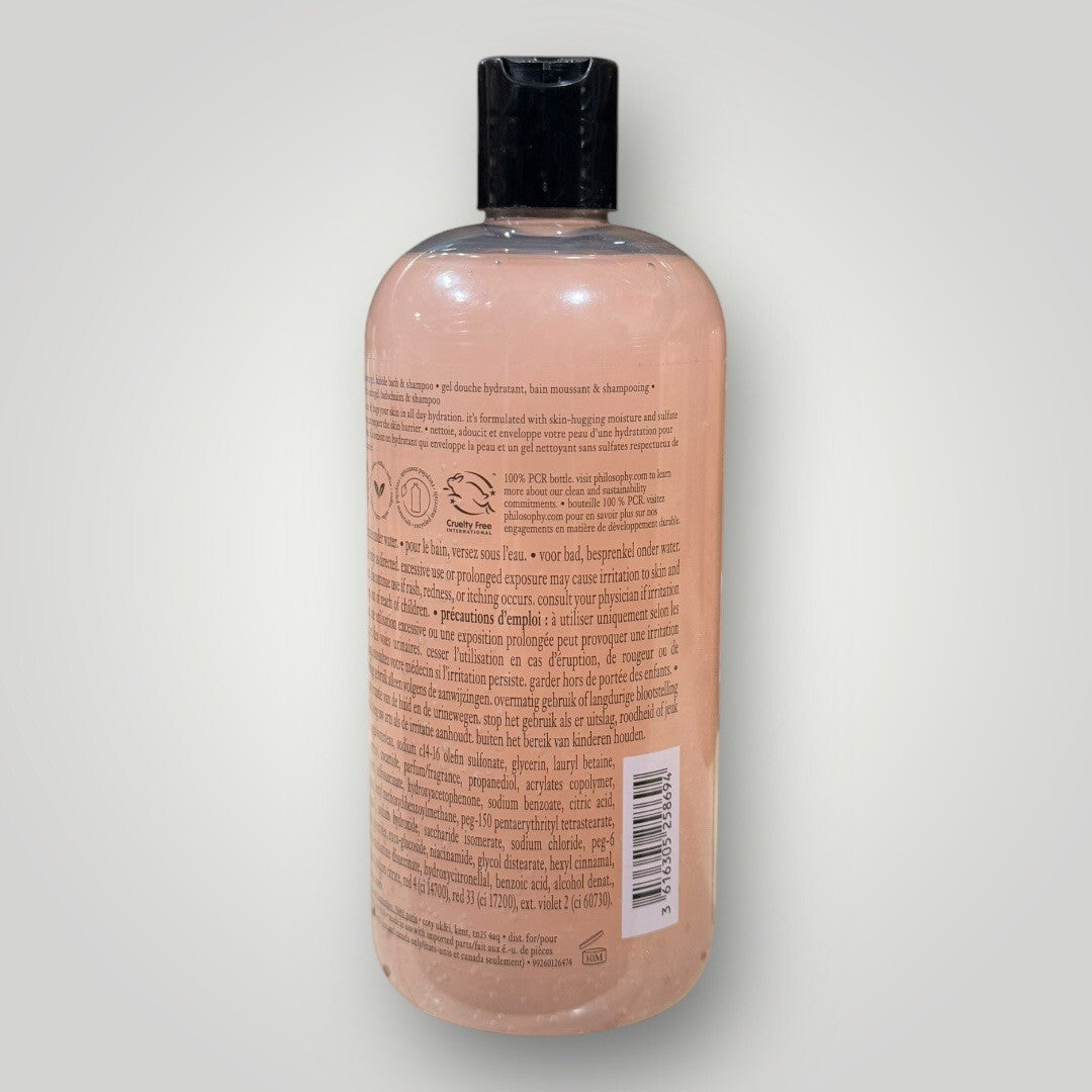 Hydrating Shower Gel 16 oz - Amazing Grace Scent for Sensitive Skin