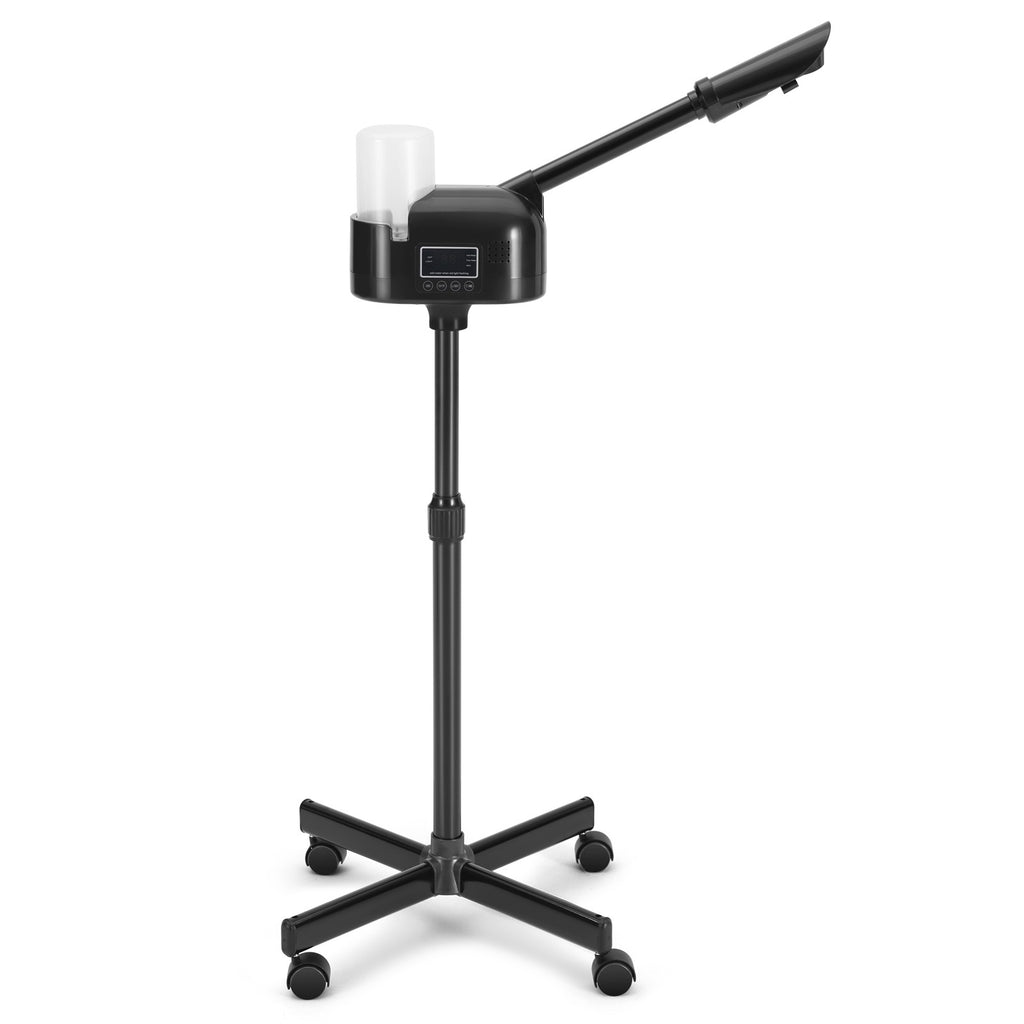 Black Facial Steamer for Shaving & Skin Care - Salon & Spa Use