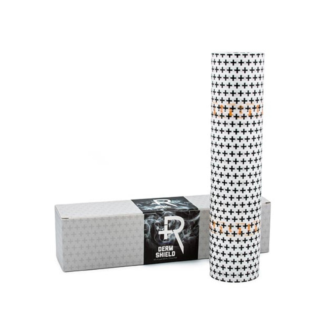 Derm Shield Tattoo Aftercare Bandage Roll – Waterproof Adhesive, 5.9" x 8 yd