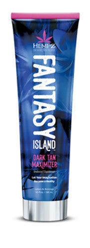 Hempz Fantasy Island Dark Tan Maximizer Lotion - 9.5oz Natural Tanning Enhancer