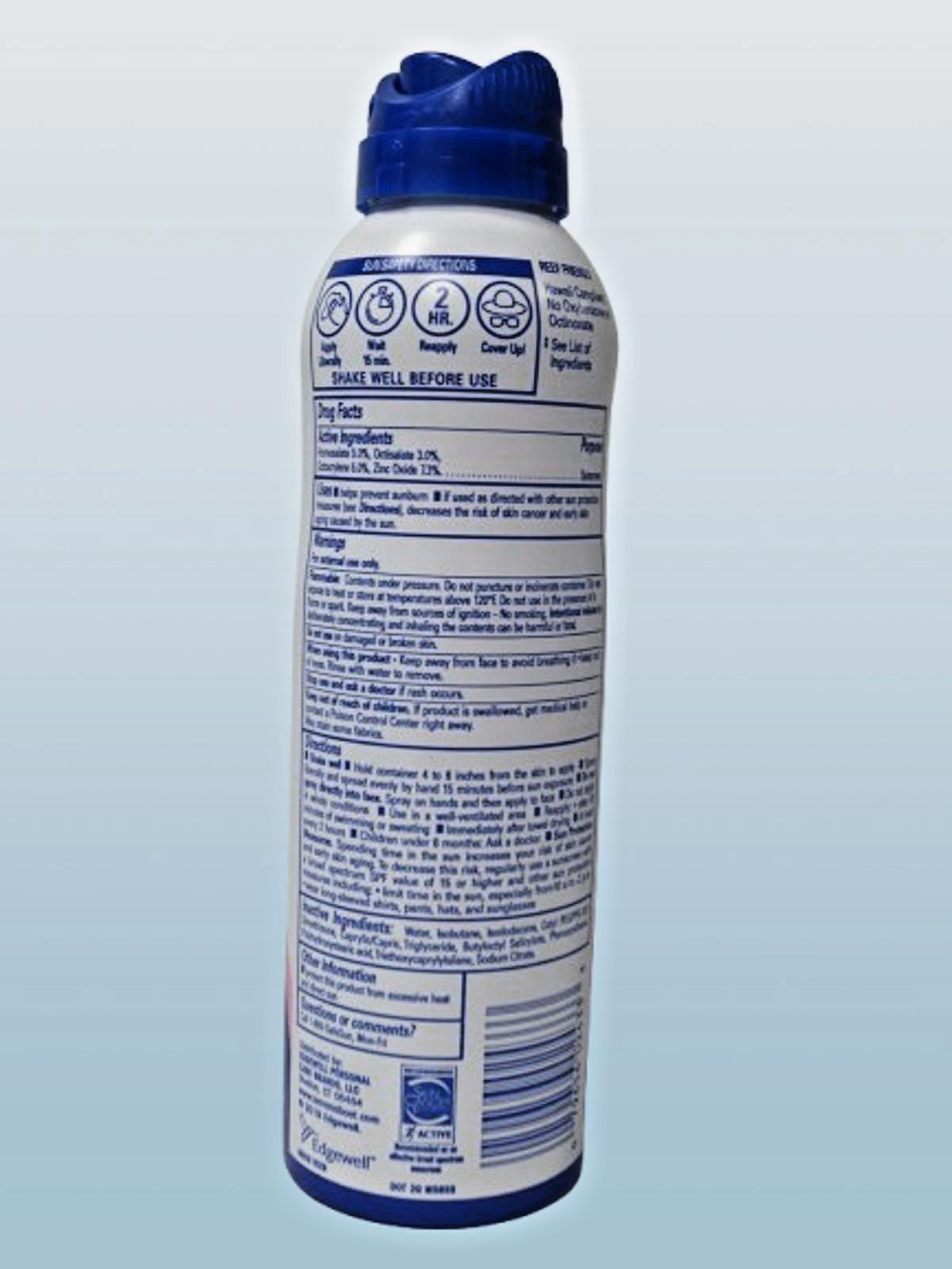 Baby Mineral Sunscreen Spray SPF 50 - Gentle Broad Spectrum Sun Protection