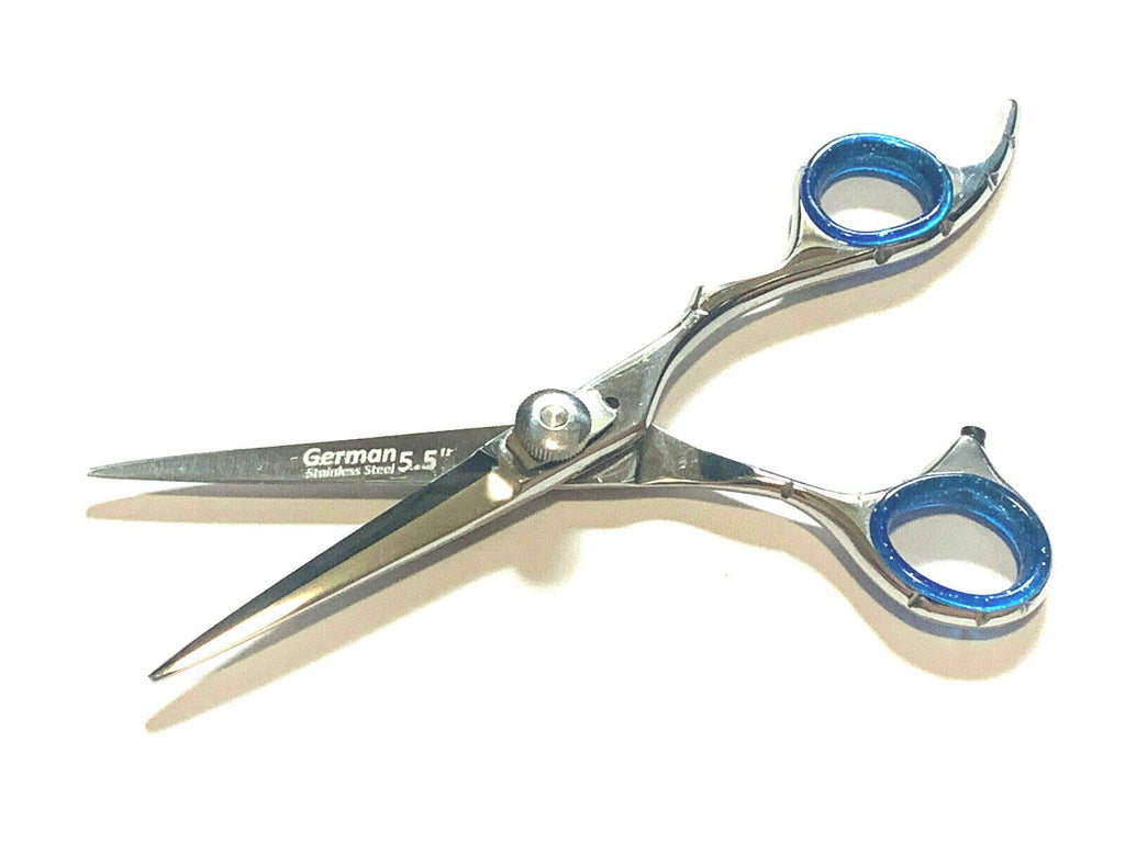 German Stainless Steel Hair Cutting Shears - 5.5 Inch Barber Scissors