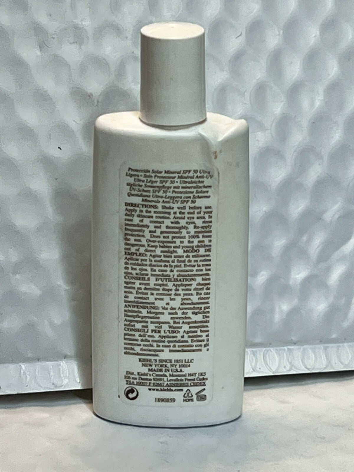 Kiehl's Ultra Light Daily SPF 50 PA+++ UV Defense Sunscreen 1.7 oz Large Size