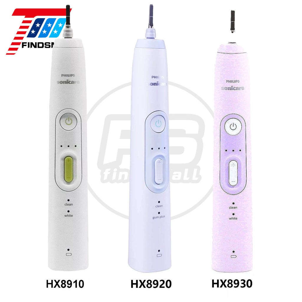 Electric Toothbrush Handle for Sonicare HX89X0 Series - White & Whitening