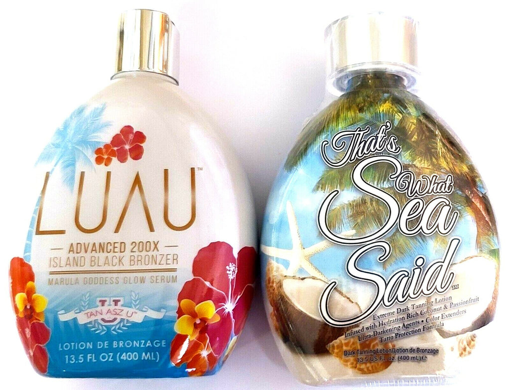 Island Black Bronzer & Tanning Lotion Set - 13.5 oz