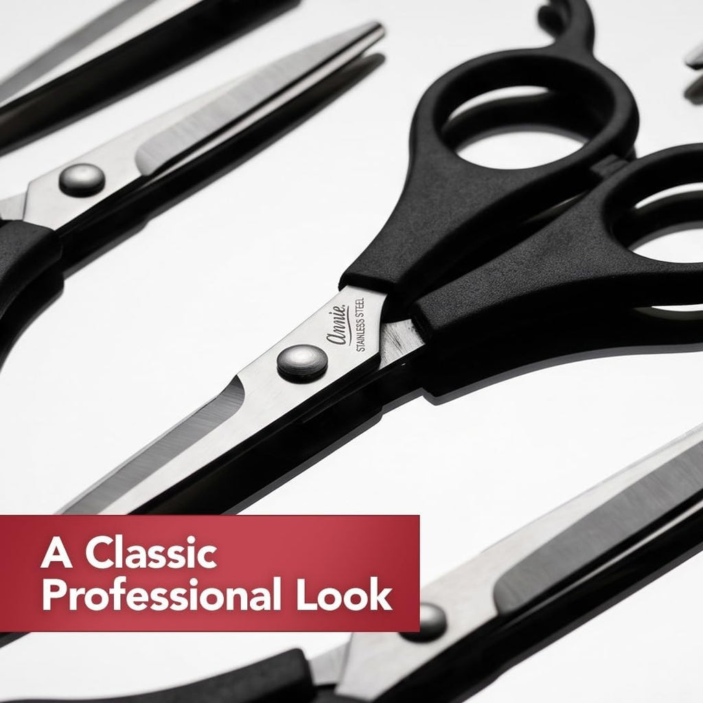 Professional 5.5 Inch Rust-Resistant Hair Cutting Scissors - Ambidextrous