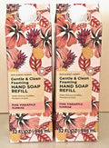 Pink Pineapple Sunrise Foam Hand Soap Refill Cartons - 32 oz, 2 Pack