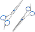 Professional Hair Cutting Scissors & Thinning Shears 6.5 Inch Stainless Steel