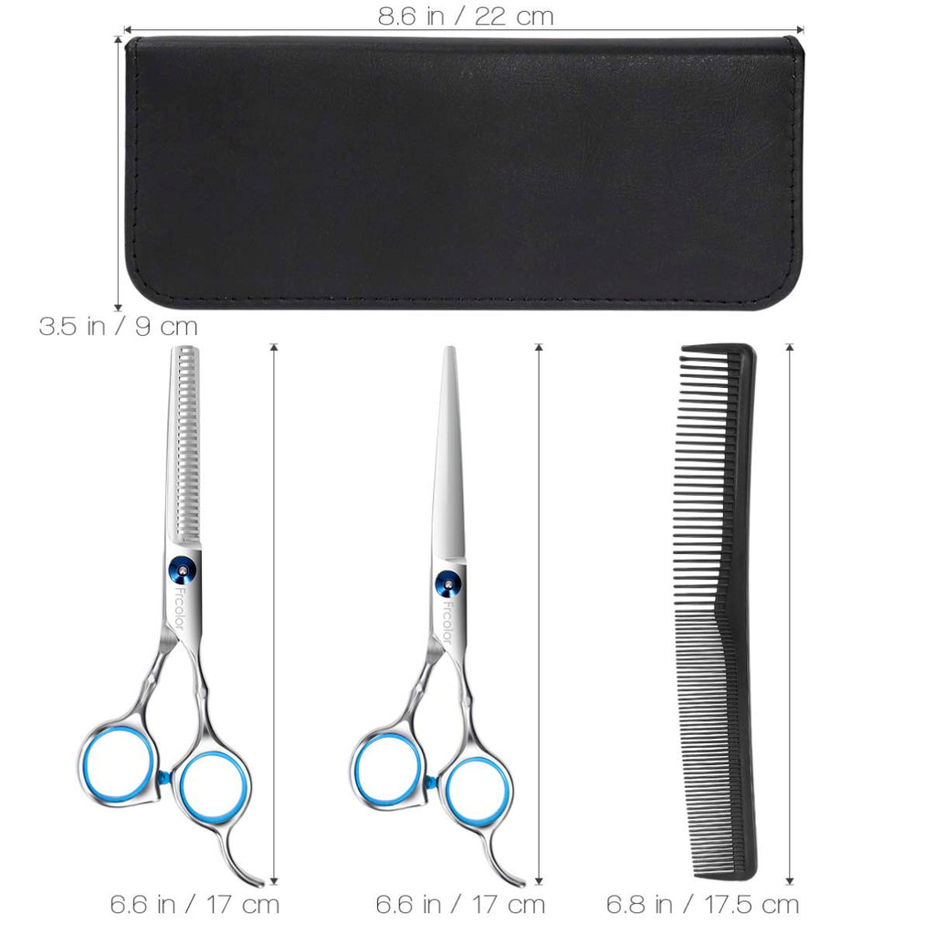 Professional Hair Cutting Thinning Scissors Set for Barbers & Salons