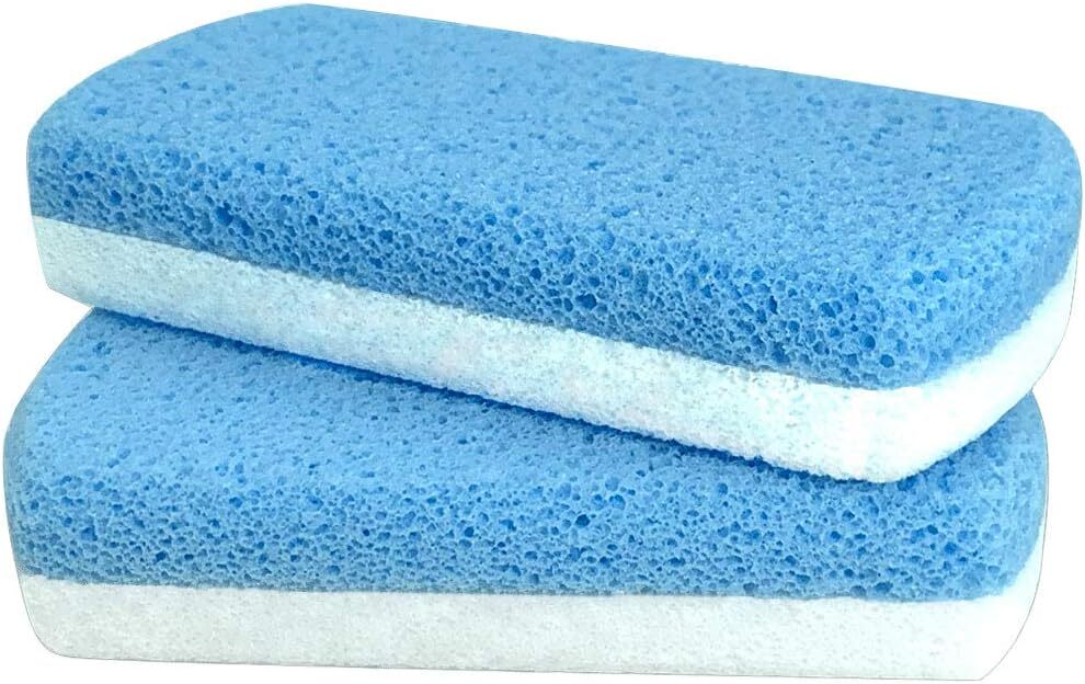 Double Sided Glass Pumice Stone Foot Callus Remover 2 Count