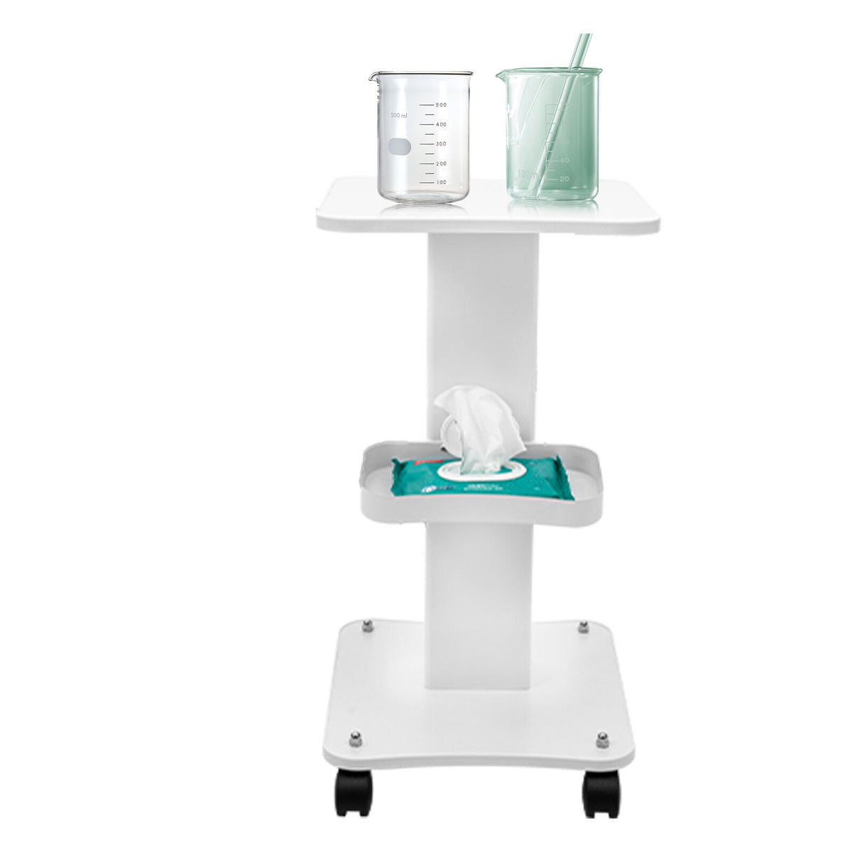 Salon Rolling Trolley Cart Storage Organizer with Wheels - SPA Beauty Equipment