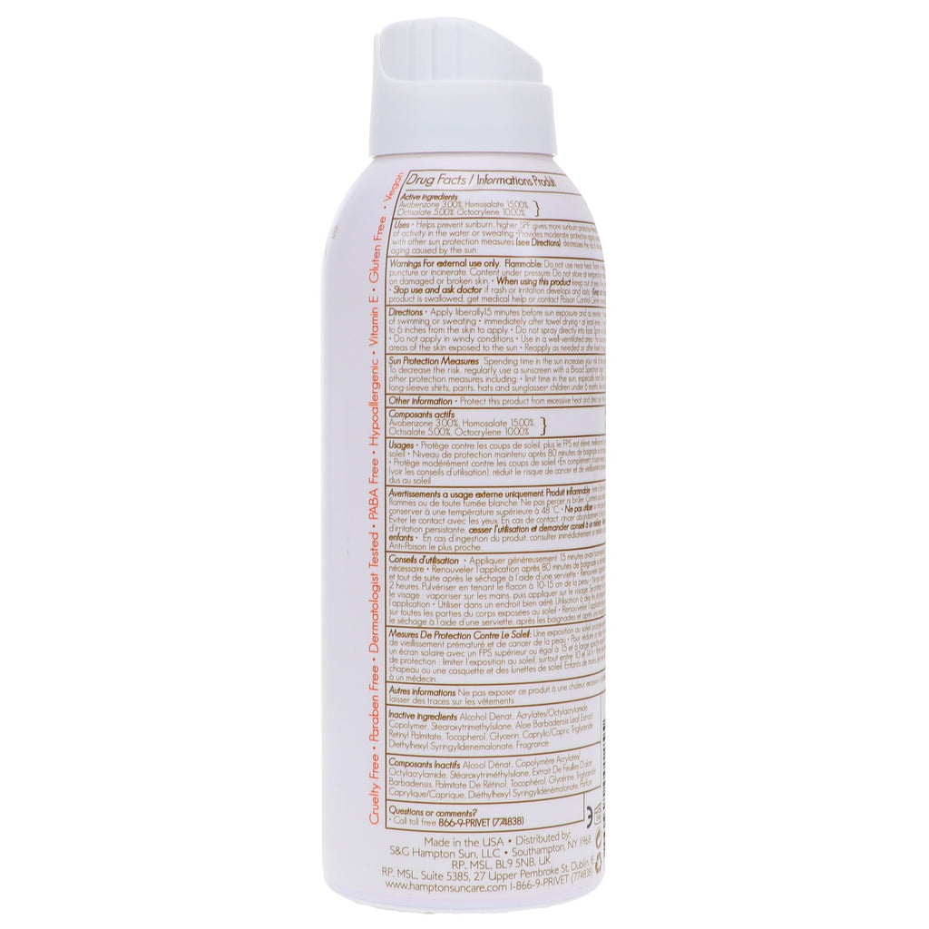 SPF 30 Continuous Mist Sunscreen - Eco-Friendly 5 oz
