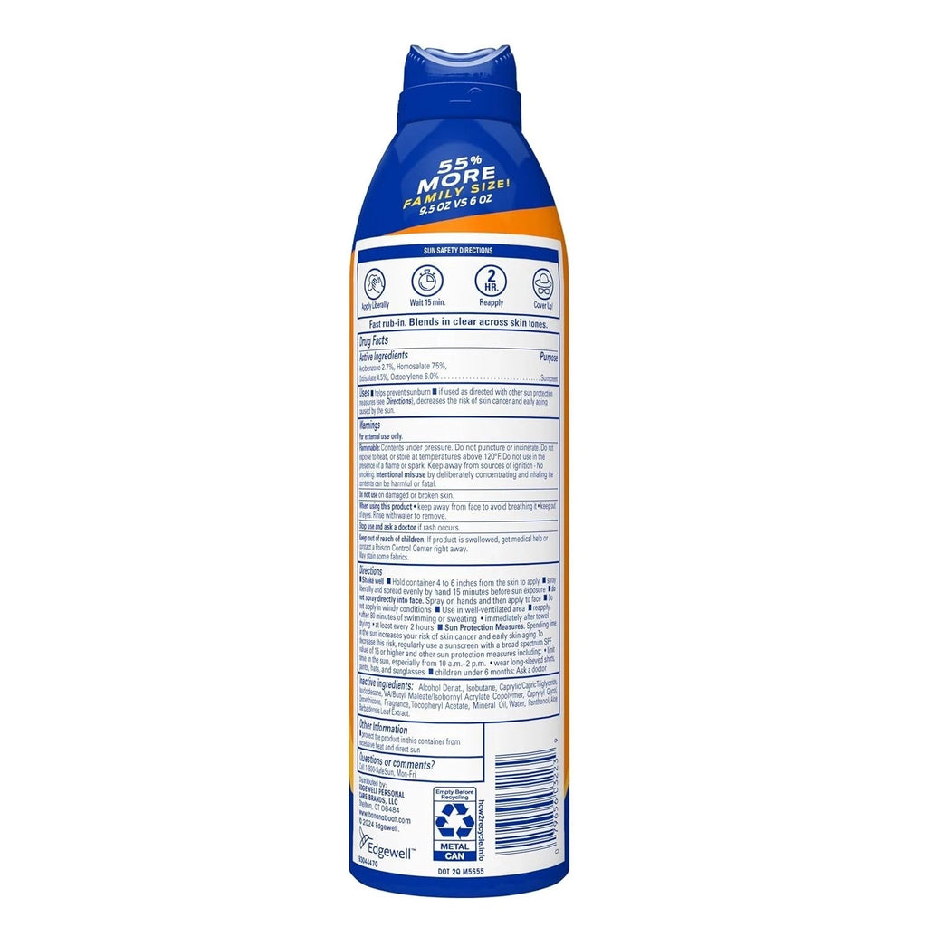 SPF 50+ Sunscreen Pack - Broad Spectrum Waterproof Sun Protection 9.5 oz