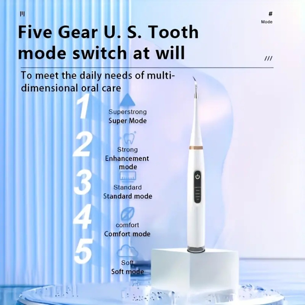 Electric Sonic Dental Scaler Tartar & Plaque Remover for Teeth Cleaning