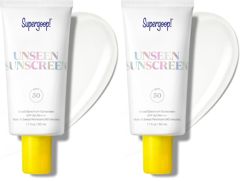 Invisible Broad Spectrum SPF 50 Sunscreen & Makeup Primer - Clear, Weightless, all Skin Types