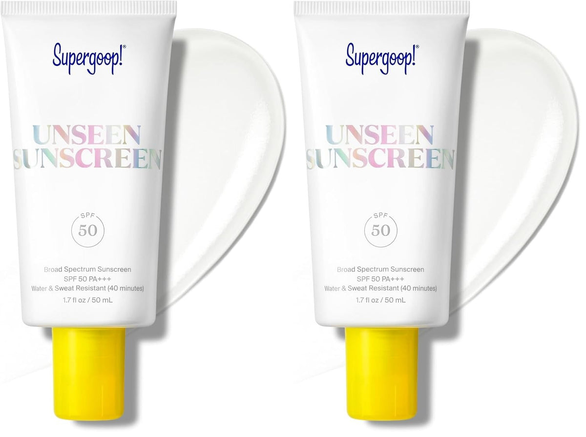 Invisible Broad Spectrum SPF 50 Sunscreen & Makeup Primer - Clear, Weightless, all Skin Types