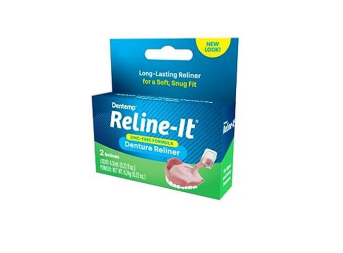 Denture Reline Kit - Advanced Formula for Upper & Lower Dentures - Multiple Pack Sizes