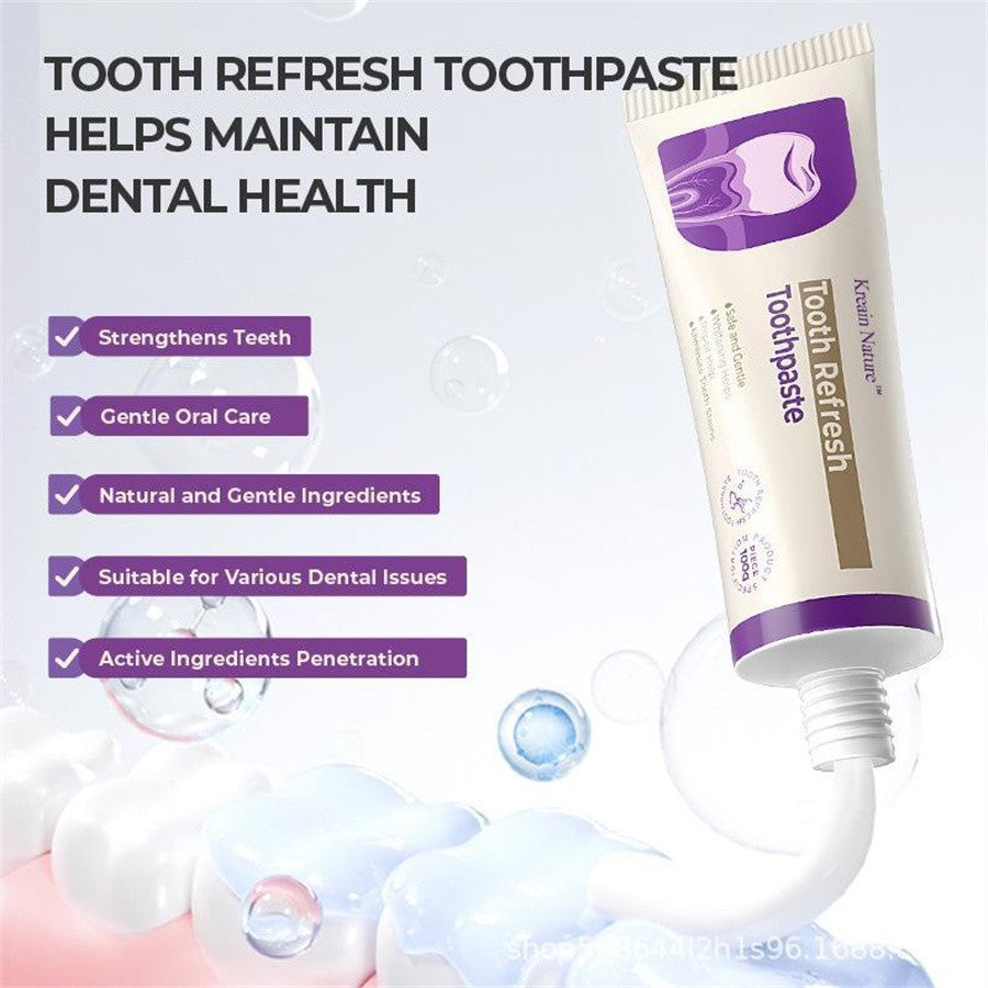 Natural Toothpaste for Tooth Decay Sensitivity & Whitening - 2 Pack