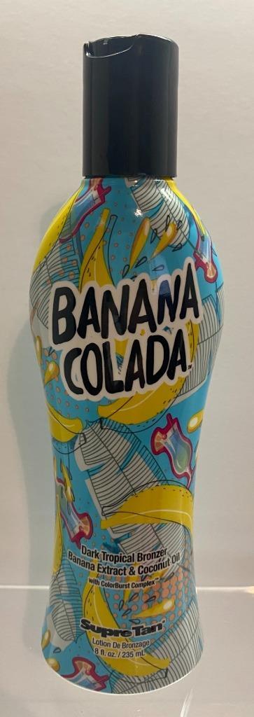 Dark Tropical Bronzer Tanning Lotion for Indoor Bed Use - Banana Colada Scent
