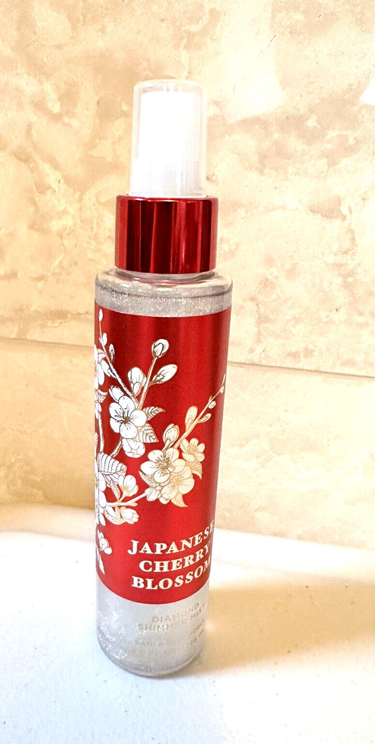 Japanese Cherry Blossom Diamond Shimmer Body Mist - 4.9 fl oz