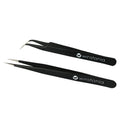 Professional Stainless Steel Tweezers Set for Manicure Eyebrows & Blackhead Removal