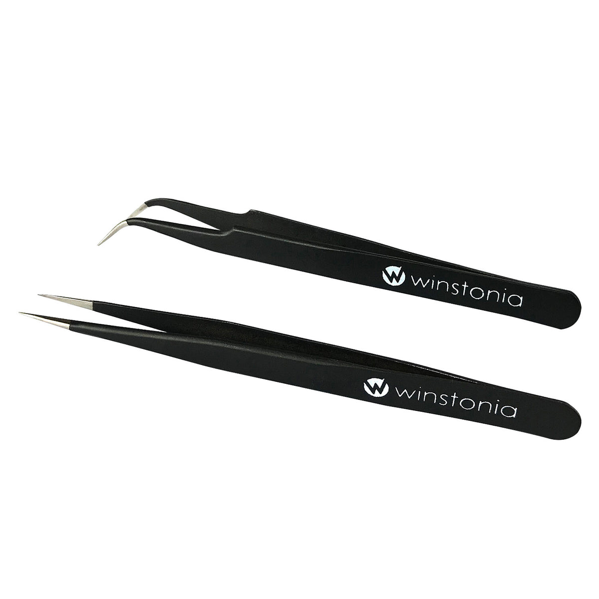Professional Stainless Steel Tweezers Set for Manicure Eyebrows & Blackhead Removal