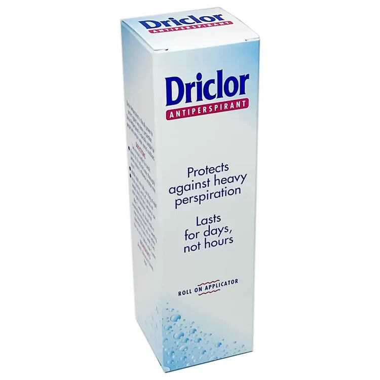 75ml Antiperspirant Roll-On Deodorant for Excess Sweating - Driclor