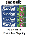 Denture Adhesive Cream with Scope Mint Flavor - 4 Pack, 2 oz Tubes