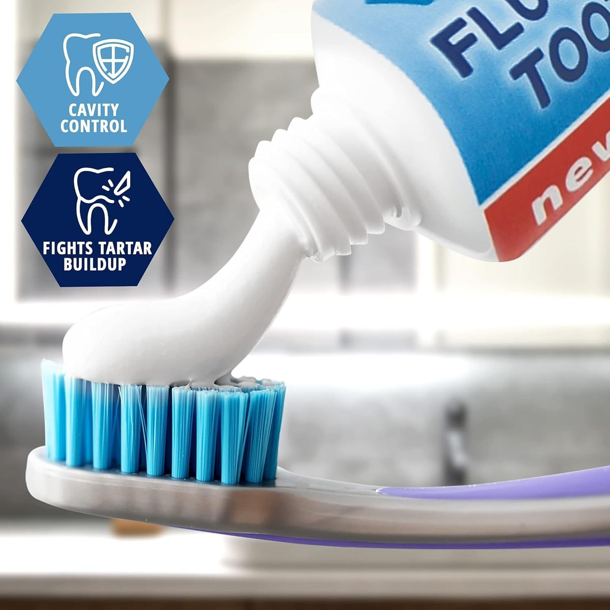 Travel Size Fluoride Toothpaste Mint Flavor 1.5 oz Bulk Pack for Oral Care