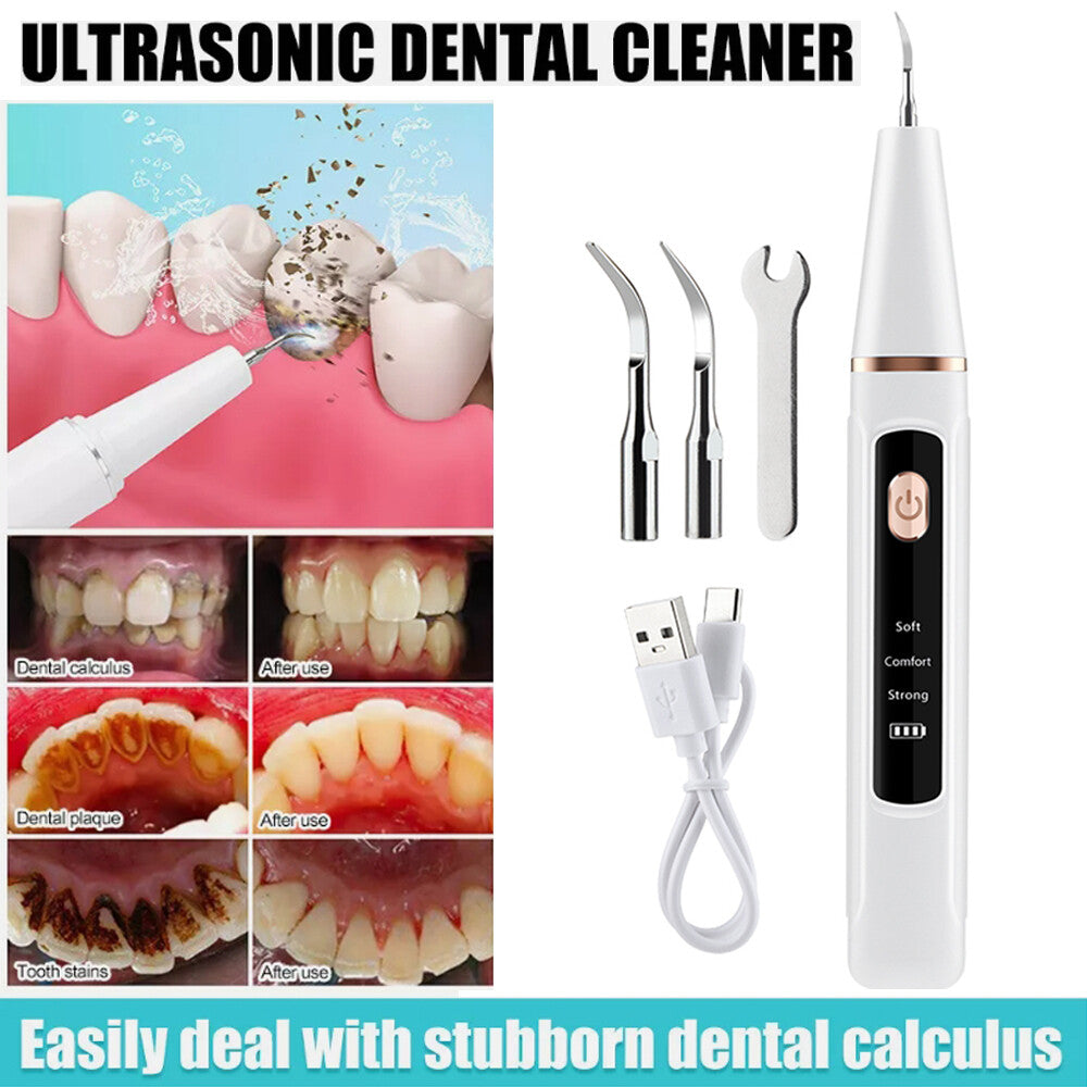 Electric Ultrasonic Dental Scaler for Teeth Tartar & Plaque Removal