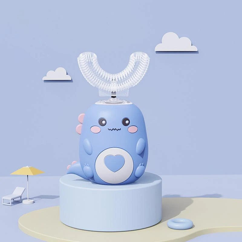 Children's U-Shaped Electric Toothbrush for Kids 360° Silicone & 2-6 Years
