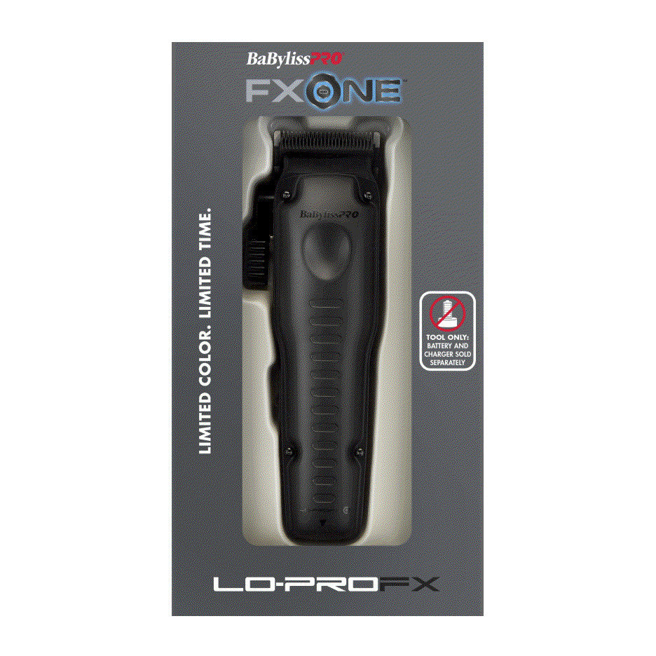 Battery-Powered Hair Clipper with Stand Matte Black FX829MBLT