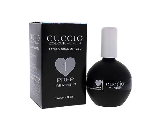 CUCCIO LED/UV Gel Prep & Fuse Set - Nail Extension & Art 2.5oz (75ml) Set of 2