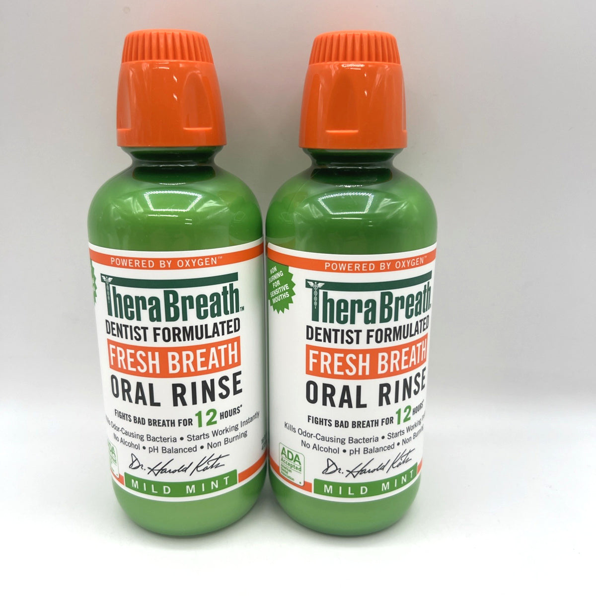 Unbranded 16oz Mint Mouthwash for Fresh Breath - 2 Pack