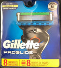 Gillette ProGlide Razor Cartridges - Fits All ProGlide, Fusion & Power, 8 Count
