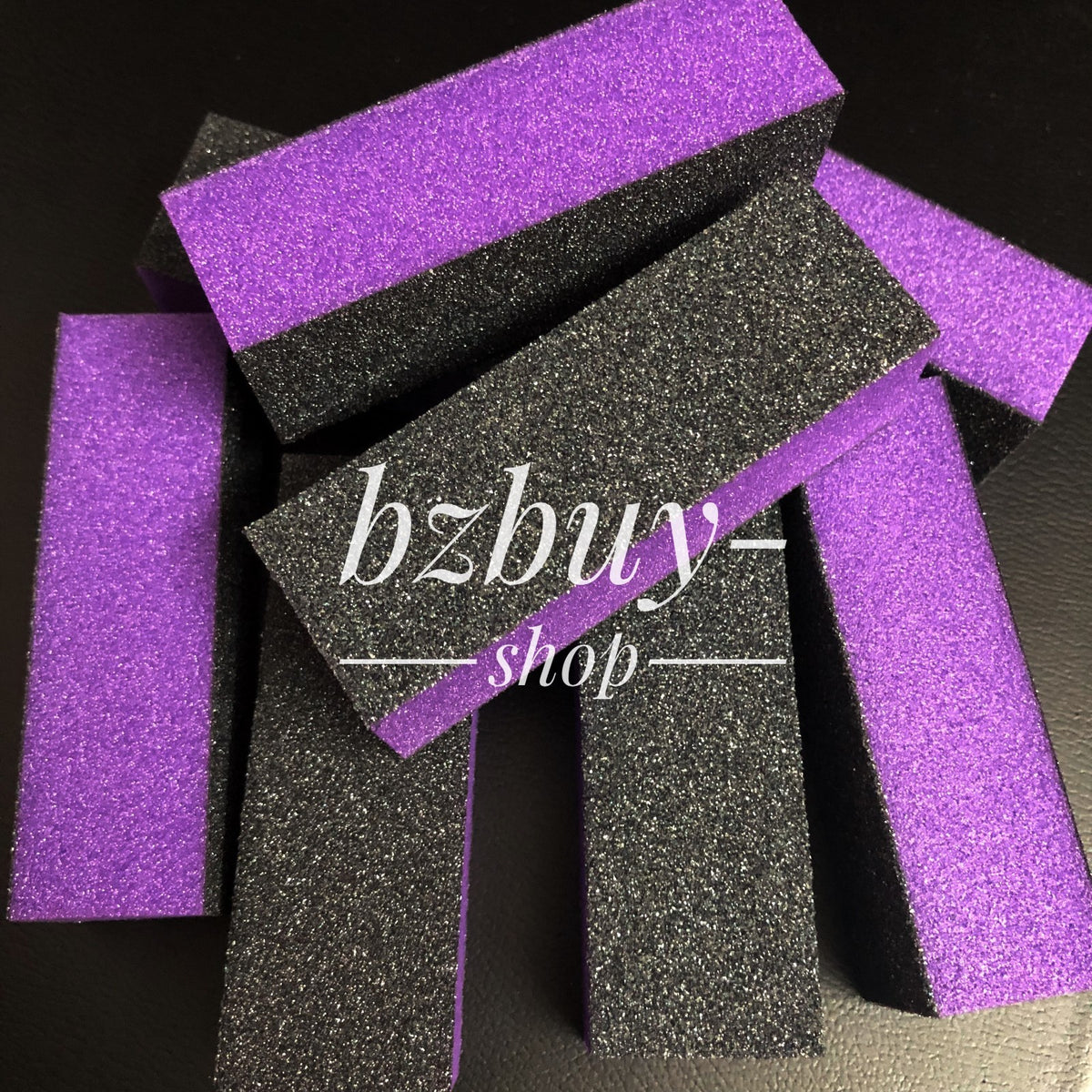 Nail Buffer Block 4-Way Manicure File Set - 10 Pcs Professional Nail Buffers