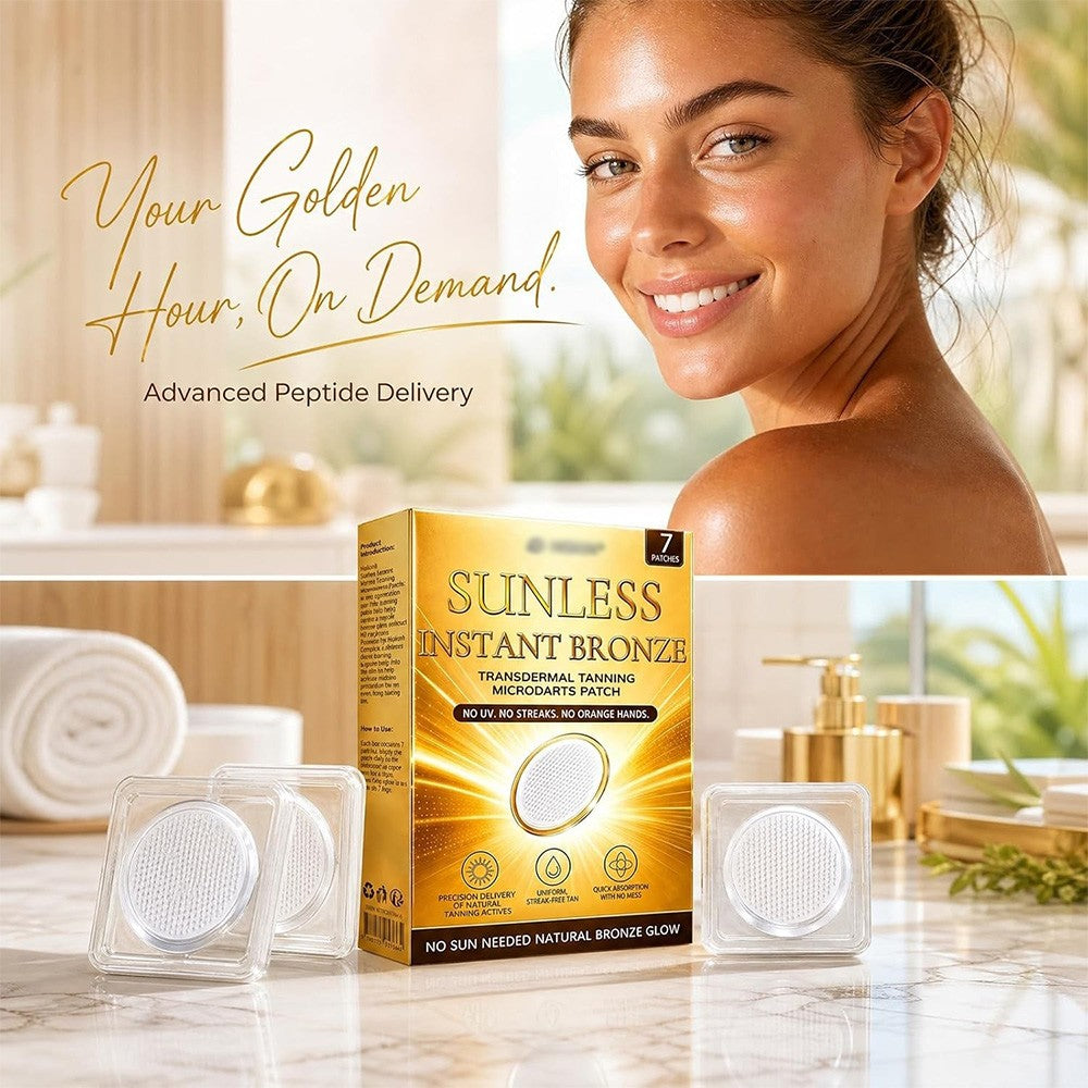 Natural Sunless Tanning Patches - Gradual Bronze Glow Enhancer