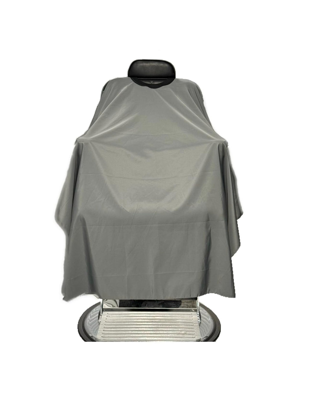 Waterproof Barber Cape 100% Polyester Lightweight Salon & Barbershop Grey
