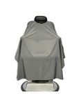 Waterproof Barber Cape 100% Polyester Lightweight Salon & Barbershop Grey