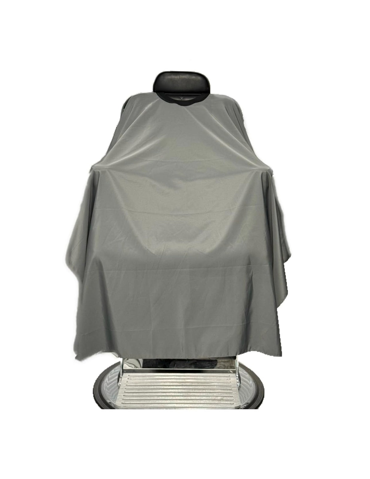 Waterproof Barber Cape 100% Polyester Lightweight Salon & Barbershop Grey