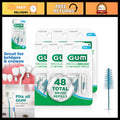 Interdental Brush Refills for Wide Spaces - 8 Count Dental Cleaners