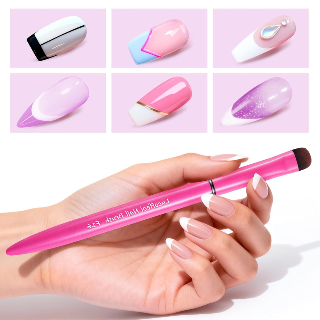 French Tip Nail Brush - Kolinsky Sable for Gel & Acrylic Nail Art