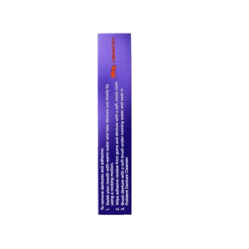 Denture Adhesive Strips - Strong All-Day Hold, Pack of 40 (6 Packs)