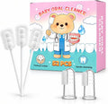 Disposable Baby Toothbrush & Tongue Cleaner 52Pcs Gentle Oral Care Set