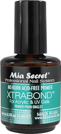 Nail Primer No-Burn Acid-Free 1/2 oz - Better Adhesion for Nails