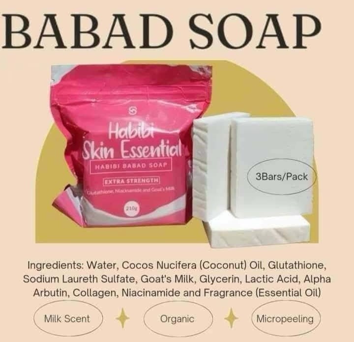 Organic Babad Soap for Brightening & Odor Removal 210g - Suitable for Sensitive Skin
