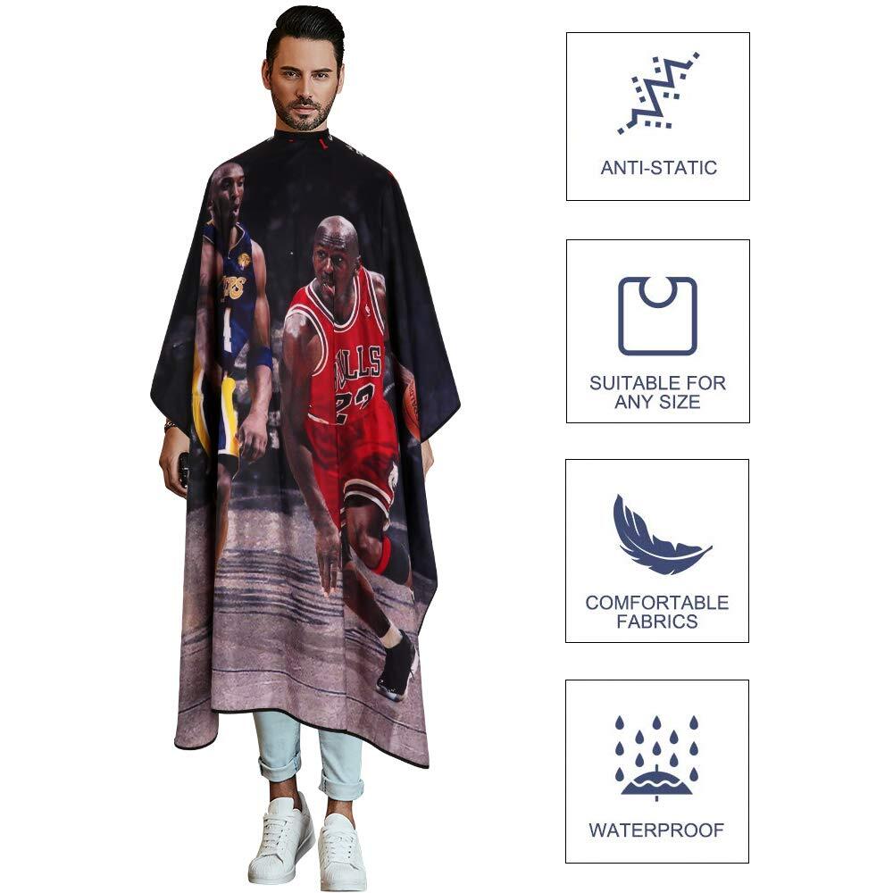 Professional Waterproof Barber Cape for Men Hair Cutting Salon Use