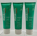Kids Mineral Sunscreen SPF 30 with Clear Zinc Oxide - 3 Pack, 3oz Tubes