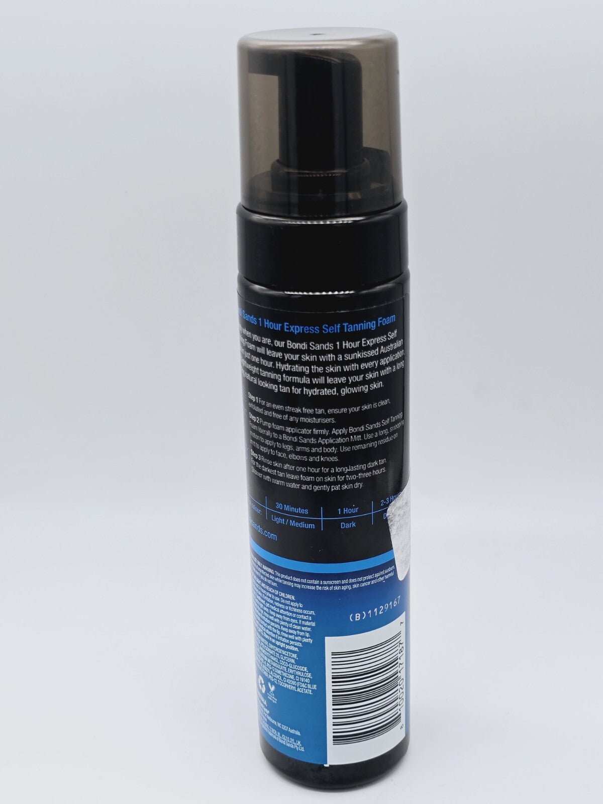Self Tanner Foam 1 Hour Express - Salon Quality Sunless Tanning Solution - 6.76 oz