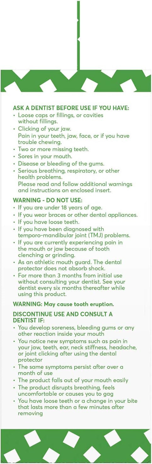 Disposable Dental Night Guard for Teeth Grinding 16 Count - Sleep & Bruxism Protection